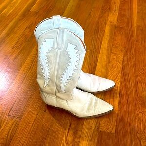 Genuine Canadian Leather Cowboy Cowgirl Boots Size 40 US 9
